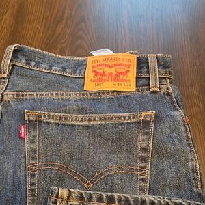 Levi's Men's Straight Jeans in Dark Blue W 36, L 30